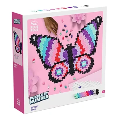 Afbeelding van Plus puzzel, 7 jaar, vlinder, educatieve spelletjes, jaar of ouder, 800 stukjes, cadeaus voor meisjes, spellen kinderen van 5