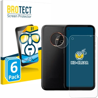Afbeelding van BROTECT (6 Stuks) Schermbeschermer voor Gigaset GX6 Pro (Voor+Camera) Screen Protector Transparant