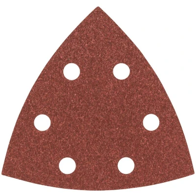 Afbeelding van Bosch Accessoires Schuurblad 93mm G120 Wp 6 Gaten Velc 5 delig 2609256A51