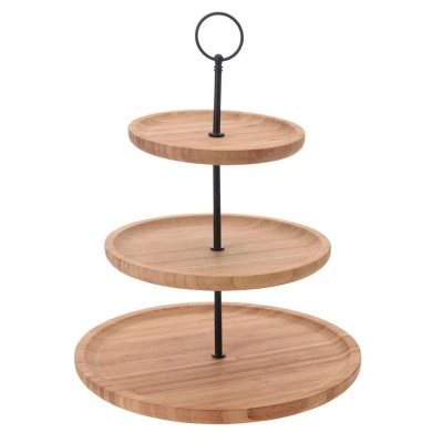 Afbeelding van Etagere Bamboe 3 Laags