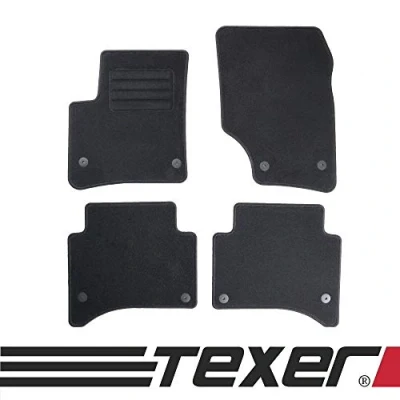Afbeelding van CARMAT TEXER Textiel vloermatten geschikt voor VW Touareg I Bj. 2002 2010 Basic