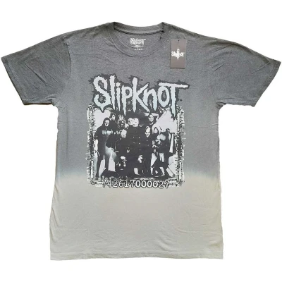 Afbeelding van Slipknot Barcode Photo Heren T shirt L Grijs