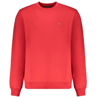 Afbeelding van Napapijri Balis CREW Sweater, Heren, Maat: 3XL, Red goji