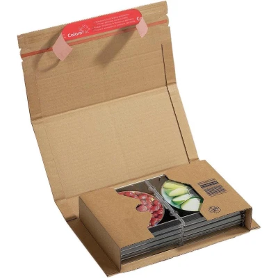 Afbeelding van Colompac Verzenddoos Cp020, Ft 25,1 X 16,5 6 Cm, Bruin