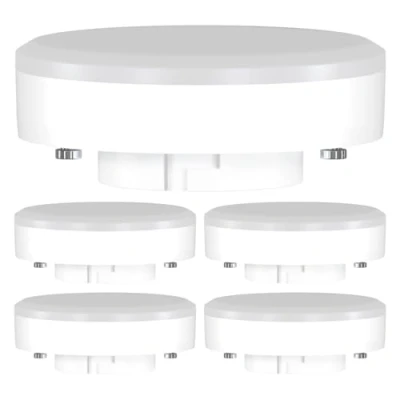 Afbeelding van ledscom.de 5 stuks GX53 LED lamp, warm wit (2700 K), 10,6 W, 1038lm, 115, mat