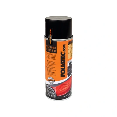 Afbeelding van Foliatec Seat &amp; Leather Color Spray mat rood 1x400ml
