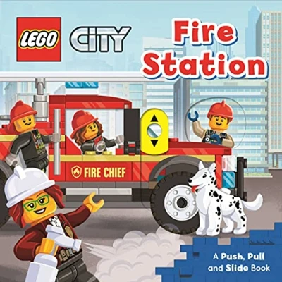 Afbeelding van LEGO® City. Fire Station: A Push, Pull and Slide Book