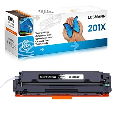 Afbeelding van LOSMANN 1x toner compatibel met HP CF400X 201X CF400A 201A voor Color LaserJet Pro M252dn M252dw M252n M270 Series M274dn M274n MFP M277c6 M277dw M277n Zwart 2.8. 00
