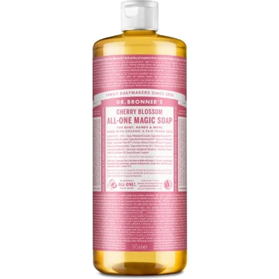 Afbeelding van Dr. Bronner&#039;s Vloeibare Zeep Cherry Blossom 945 ml