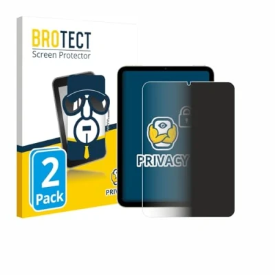 Afbeelding van BROTECT (2 Stuks) Privacy Schermbeschermer voor Apple iPad Mini 7 WiFi 2024 [Anti Spy, Screen Protector, Blue Light Filter]