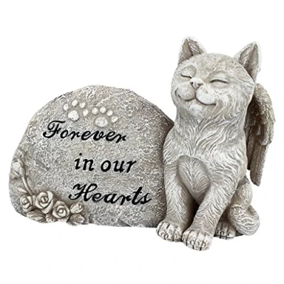 Afbeelding van Design Toscano Forever in Our Hearts Memorial Cat Statue