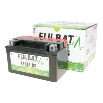 Afbeelding van FTX7A BS MF Fulbat Moto batterij YTX7A