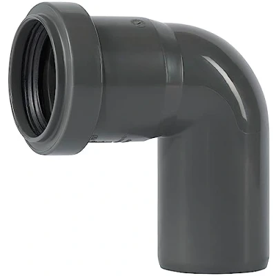 Afbeelding van Ostendorf HTsafe boog 87 graden DN 40 mm HT buis, grijs