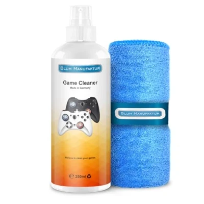Afbeelding van Blum 250ml Game Cleaner + Microvezeldoekje 30x30 cm Perfecte reiniging voor gaming en accessoires.