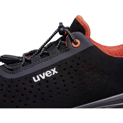 Afbeelding van Uvex 1 G2 Halbschuhe S1 68469 Schwarz, Rot (68469) 43 (Weite 12)