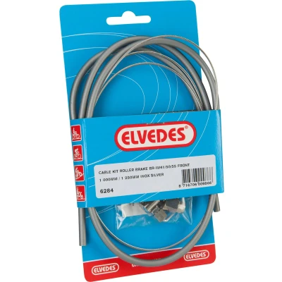 Afbeelding van Elvedes Voor remkabel nexus rollerbrake cpl. zilver 6284