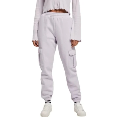 Afbeelding van Urban Classics HIGH Waits Cargobroek, Dames, Maat: Medium, Softlilac