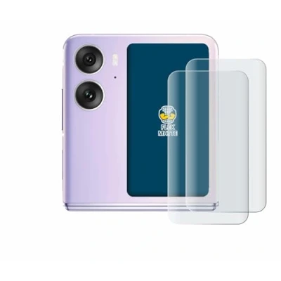 Afbeelding van BROTECT Screenprotector voor Oppo Find N2 Flip (Achterdisplay) Folie Beschermfolie matte volledig dekking (2 Stuks)