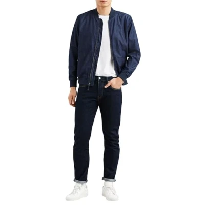 Afbeelding van Levi&#039;s 502 Taper Jeans Tapered Fit Dark indigo flat finish, Heren, Maat: 28x32, finish