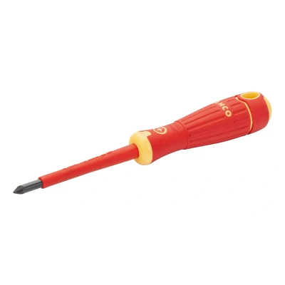 Afbeelding van Bahco Schroevendraaier BahcoFit geïsoleerd VDE rubber greep Pozidriv PZ1 x 150 mm B142.001.150