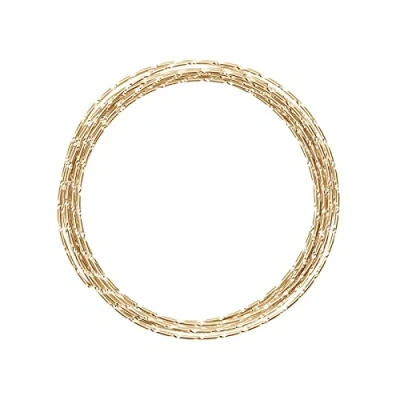 Afbeelding van Vaessen Creative 2 mm x 5 m aluminium draad diamantsnijden, lichtgoud