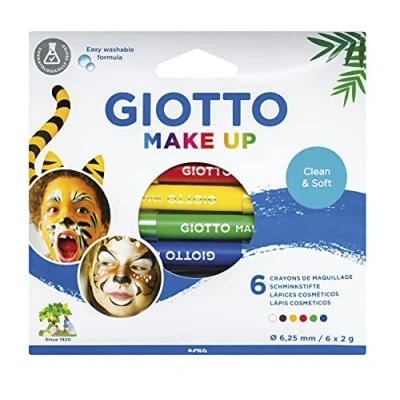 Afbeelding van Giotto Make Up Schminkpotloden Classic Colour Set F474200 6 stuks