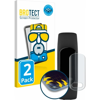 Afbeelding van BROTECT Full Cover Antireflecterende Screen Protector voor Garmin Vivosmart 5 (2 Stuks) Schermbeschermer, Protector, Mat