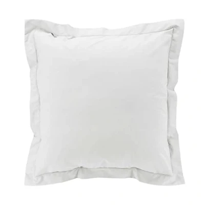 Afbeelding van douceur d&#039;intérieur, Kussensloop (63 x 63 cm) perkaline wit, perkal katoen