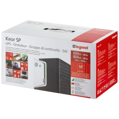 Afbeelding van Legrand ups keor sp line interactive 800va 4 x iec usb hid 310183