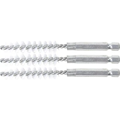 Afbeelding van BGS, Schuurmiddelen, Nylon borstel 10 mm Aandrijving zeskantkop 6,3 (1/4&quot;) 3 stuks.