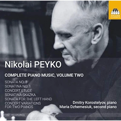 Afbeelding van Dmitry Korostelyov, Maria Dzhemesiuk Peyko: Complete Piano Music, Volume Two (CD)