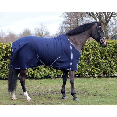 Afbeelding van QHP Deken fleece basic met singels
