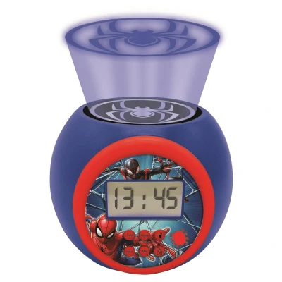 Afbeelding van Spiderman Projector wekker met timer 3380743083872