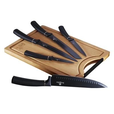 Afbeelding van Berlinger Haus messenset + snijplank ActievandeDag Beste deals Dagdeal Dagaanbieding