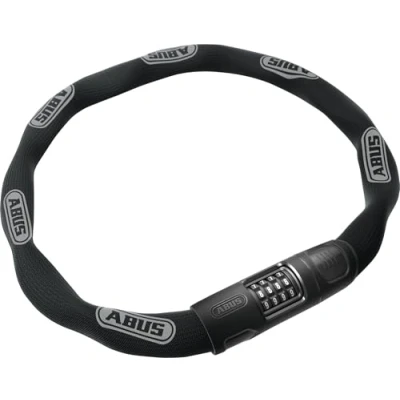 Afbeelding van Abus Kettingslot 8808C/110 Zwart, 8mm vierkant, instelbare code
