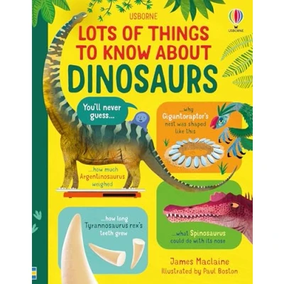 Afbeelding van Lots of Things to Know About Dinosaurs