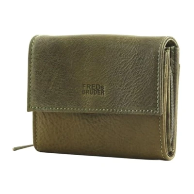 Afbeelding van FREDsBRUDER My Old Friend Flap Wallet Olive
