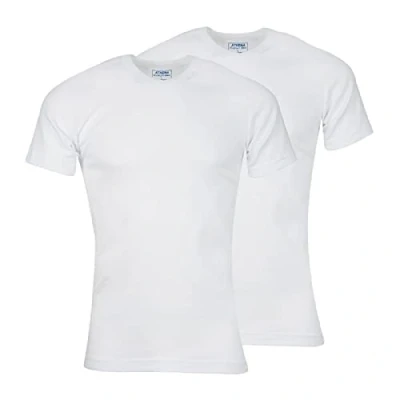 Afbeelding van ATHENA Heren T shirt (2 stuks), wit, XXL