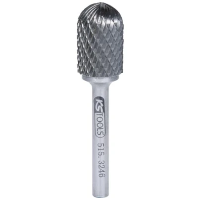 Afbeelding van KS Tools 515.3246 HM Freesstift, rolgewalst, vorm C, 16mm