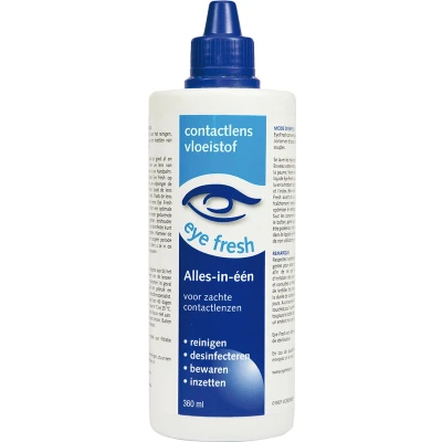 Afbeelding van Eye Fresh Lenzenvloeistof Alles In 1 Zacht Multiverpakking