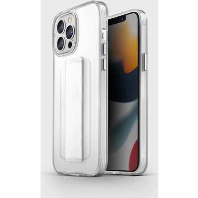 Afbeelding van Uniq iPhone 13 Pro Max Hoesje Case Heldro Flexgrip Transparant