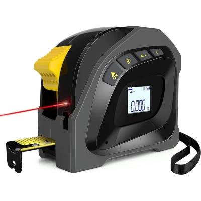 Afbeelding van YONO Laser Afstandsmeter Lasermeter 40 Meter met Rolmaat Digitaal