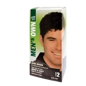 Afbeelding van Hennaplus Men&#039;s Own Haarkleuring Dark Brown 80ML