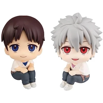 Afbeelding van Megahouse Evangelion: 3.0+1.0 Thrice Upon a Time beeldjes PVC Opzoeken Shinji Ikari &amp; Kaworu Nagisa Limited Ver. 11 cm