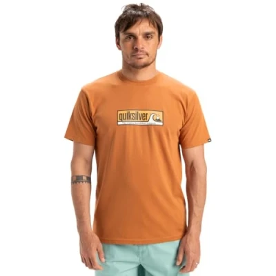 Afbeelding van Quiksilver EVO Endless Tshirt print, Heren, Maat: Medium, Cmn