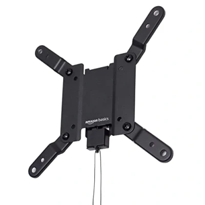 Afbeelding van Amazon Basics Tv muurbeugel voor tv&#039;s van 12 tot 40 inch en VESA 200 x 200, gefixeerd, zwart