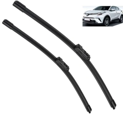 Afbeelding van Automatische Ruitenwisser Wisser LHD Wisserbladen for Compatibel met Toyota C HR/CHR 2016 2023 Voorruit Auto Regenborstels 26&quot;+16&quot; vervangen