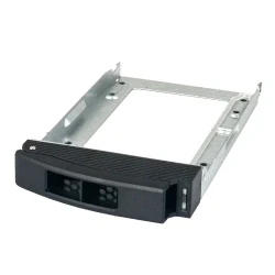 Afbeelding van QNAP TRAY 25 NK BLK04, Universeel, HDD bevestigingsbeugels, Zwart, Zil