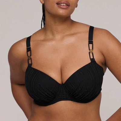 Afbeelding van Primadonna SWIM Kiruna Padded Bikinitop, Dames, Maat: 80C, Black