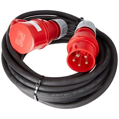 Afbeelding van UNITEC 47451 CEE verlenging 16A, 10m, H07RN F5G 1,5 mm², 5 polig
